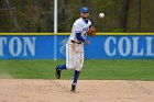 Baseball vs Babson  Wheaton College Baseball vs Babson during NEWMAC Championship Tournament. - (Photo by Keith Nordstrom) : Wheaton, baseball, NEWMAC